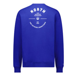 North Extreme Crew Sweat Flash Blue