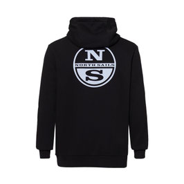 North Sails Brand Hood Sweat Black