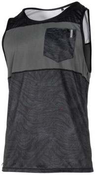 Mystic Stone Tanktop Quickdry Black Grey in S