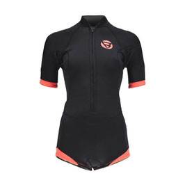 Brunotti Defence Supershorty 3/2 D/L Women Wetsuit in Black/Coral