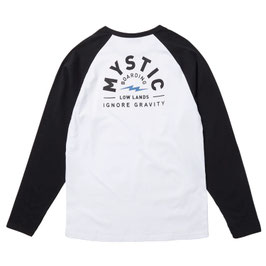 Mystic Lowe Langarm Tee Black White