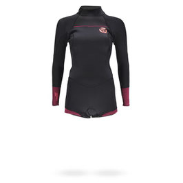 Brunotti Defence Longarm Shorty 3/2 D/L Women Wetsuit Black Coral