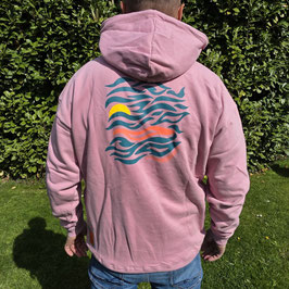 Schwerelosigkite Hoodie Wild Fluid Coral