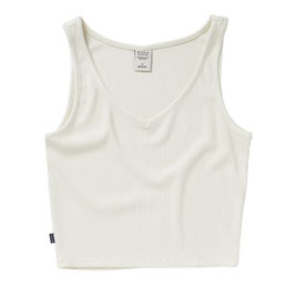 Mystic Amber Singlet Off White