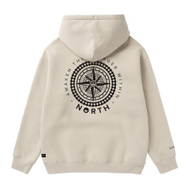 North Waypont Hood Sweat Sand