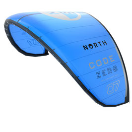North Code Zero Kite Pacific Blue