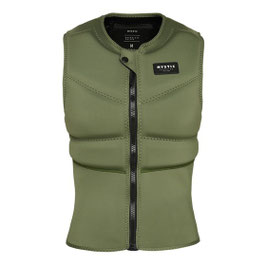 Mystic Star Impact Vest Fzip Women Olive Green