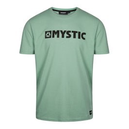 Mystic Brand Tee Seasalt Green
