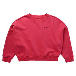 Mystic Dropped Shoulder Crew Sweat Women Bubblegum