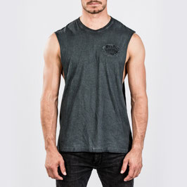 Mystic Crack Singlet Rock Grey in S