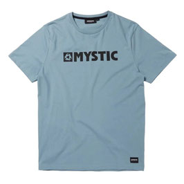 Mystic Brand Tee Grey Blue