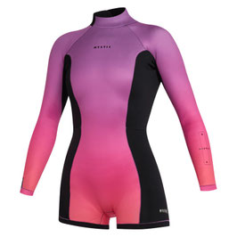 Mystic Lunar BK Longarm Shorty 2/2mm Bzip Coral