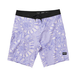 Mystic Tie Dye Performance Boardshort Pastel Lilac in 36