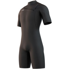 Mystic Marshall Shorty 3/2mm Fzip Black in M