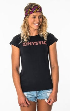 Mystic Brand Tee Women Caviar in XL