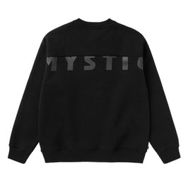 Mystic Profile Crew Sweat Black