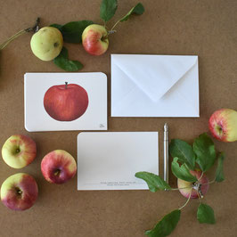 Kulturapfel Postkarte