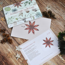 Advents-kalender     Achtsamkeit im Advent  Kartenset