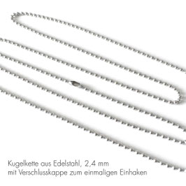 Kugelkette aus Edelstahl