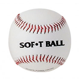 PALLA IN PELLE SINTETICA DA BASEBALL 9" - RIF L5550