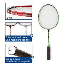 RACCHETTA DI BADMINTON 66 CM - RIF L4102