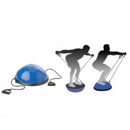 BOSU BALL CON ELASTICO E MANIGLIE - RIF1132