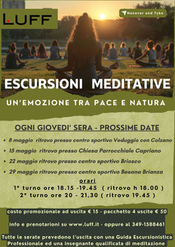 ESCURSIONI MEDITATIVE DEL GIOVEDI'