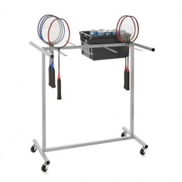 CARRELLO PORTA ATTREZZATURA BADMINTON (MAX 72 RACCHETTE E 100 VOLANI) - RIF L4151