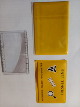 LENTE FRENSEL PRO / ACCENSIONE FUOCO CON CUSTODIA - RIF L901