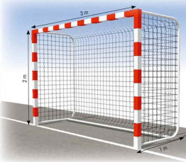 RETE HOCKEY SU PRATO E PALLAMANO DA MATCH 3MM - RIF L4601