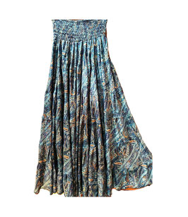 Falda gypsy seda