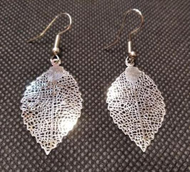 Pendientes hoja