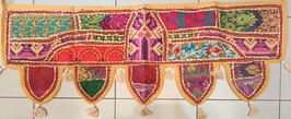 Cubrepuertas patchwork  y bordado