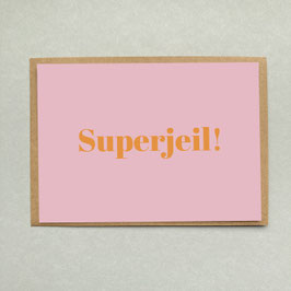 Superjeil - Postkarte