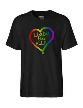 «Liebe für Alle» Shirt Regenbogen - "Vorne Druff"