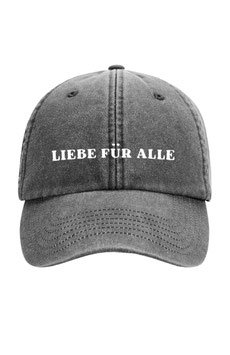 Cap "Liebe für Alle" schwarz
