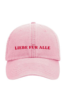 Cap "Liebe für Alle" rosa