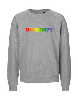 «Diversity» Sweater Regenbogen - "Vorne Druff"