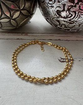 Janogi Silberarmband vergoldet MERRY