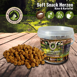 Soft Snack Herzen Käse 100g