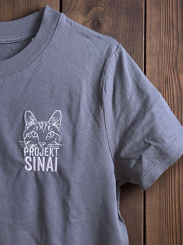 T-Shirt, PROJEKT SINAI, gesticktes Motiv