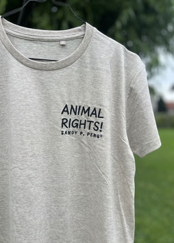 unisex, ANIMAL RIGHTS, gestickt