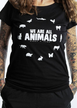 T-Shirt, WE ARE ALL ANIMALS