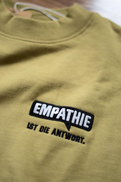 Oversized Sweatshirt, EMPATHIE IST DIE ANTWORT
