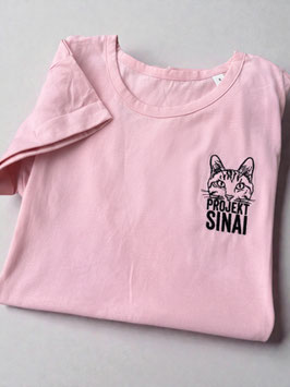 T-Shirt, PROJEKT SINAI, gesticktes Motiv,