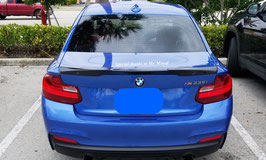 Carbon Fiber M4 Style Performance Trunk Spoiler for BMW F87 M2