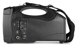 PORTE VOIX À BANDOULIÈRE SUR BATTERIE BT/MP3/USB, 1 MICRO MAIN UHF - ST014  RÉF 178.866