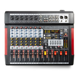 TABLE DE MIXAGE 8 CANAUX, DSP 32BITS/MP3/BT - PDM-T804