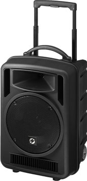 SONO PORTABLE SUR BATTERIE, 10" 2 CANAUX UHF/PLL, BT, 170 W