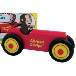 Curious George Wooden Car